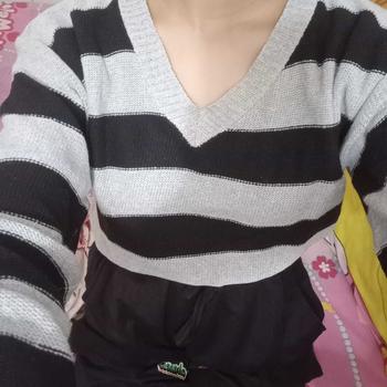 Product Review of Belleza outlet Baju Atasan Wanita Rajut Korean Style Zetta Knite Blouse Atasan Wanita from a**n 0
