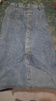 Product Review of rok jeans riped terbaru wanita/rok jeans sobek wanita/rok jeans terbaru/shabhira16 from r**i s**a n**h 0