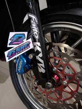 Product Review of emblem KYB timbul sepasang sudah memgunakan lem 3M, BONOS STICKER KYB from u**e 0