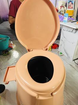 Product Review of สุขาเคลื่อนที่ ชักโครกฉุกเฉิน ห้องน้ำเคลื่อนที่ สำหรับเดินป่า กางเต็น์ ผู้สูงอายุ ผู้ป่วย  ความจุ 6.4 ลิตร from ** f**2 ** 3