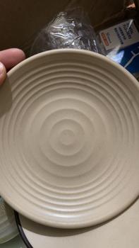 Product Review of Đĩa tròn gân nhám (đen, nâu) nhựa phíp Melamine nhiều Size 15,18,20,23,25,28cm Việt Nhật from P**a 0