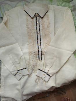 Product Review of barong tagalog with piping from D** 0