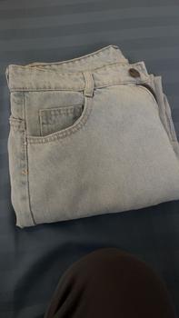 Product Review of Quần bò ống suông chất jean nam dáng baggy màu xanh đen xám phom rộng Menswear Denim Pants Có Túi Ong from L**a 0