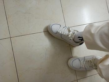 Product Review of [Full Box Hidentag] Giày chunky liner màu trắng đế gum phản quang , giày thể thao nam nữ NY đế cao tôn dáng Sneaker Leather from H**g S**4 3