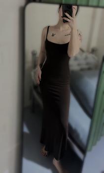 Product Review of D08 - ĐẦM 2S ĐUÔI CÁ THUN LỤA Nữ Dress from P**m m** l** 1