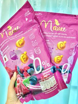 Product Review of พร้อมส่ง โปร 2 ห่อ บรรจุ 60 ซอง  กลูต้ามดซี่  กลูต้าคอลลาเจน คอลลาเจน Collagen Manee from F**️ 0