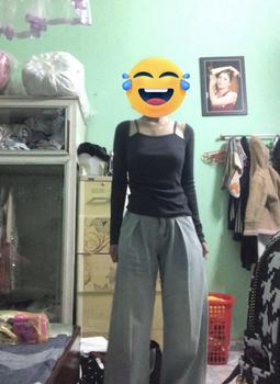 Product Review of Quần Jeans Ống Rộng Phong Cách Hàn Quốc KARA 498- Chất vải dày dặn, thoải mãi, dễ phối đồ from Đ** t** h** s** 0