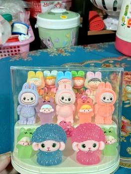 Product Review of Hộp Đựng Mô Hình Mini, Popmart, Bubble Mart Mini, Bảo Quản Đồ Chơi Sạch Sẽ Chống Bụi, Chống Nước from t**t a** 1