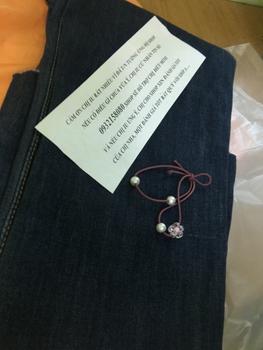 Product Review of (LOE9TAC11) Quần Jean Nữ Dáng Loe 9 Tấc (92cm) Dành Cho Nàng m50 Pants Denim Women Có Túi from v** y**u 0