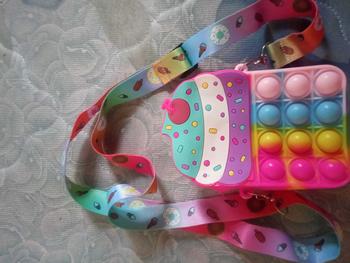 Product Review of BISA COD T5639 Tas Pop it Ice Cream / Tas Pop It Anak Perempuan / Tas Pop It Selempang Bag Lucu Unik Anak Viral Fashion from a**2 3
