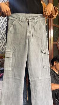 Product Review of Highwaist Jeans Cargo Loose Hangover Vol.2 - Celana Cargo Jeans Premium Tebal Kekinian Wanita Panjang Cewek Denim from S**s 1