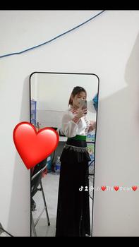 Product Review of Váy Thái lụa trơn cách tân (khách chọn size hoặc ghi chú số đo vòng 2) Women from L** ❤**ị ❤**️ 0