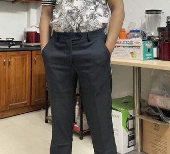 Product Review of QUẦN TÂY CÔNG SỞ  SLimfit Màu Trơn Cao Cấp , Co Giãn 2 Chiều Thấm Hút Tốt 006 from P**m A** T** 0