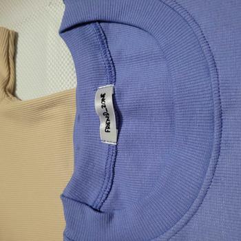 Product Review of เสื้อยืดคอกลมผ้าร่อง2x2 พรีเมี่ยมใส่สบาย from C**🪬 3