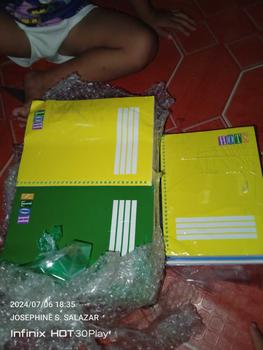 Product Review of Colorful Spiral Yarn Notebook - 80 Leaves, School Must-Have, Grab Yours Now from 🦋**🦋 3