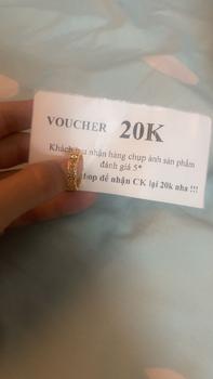 Product Review of A1 Nhẫn kim tiền trơn tài lộc trơn đơn giản from _**ờ ** N**_ 0