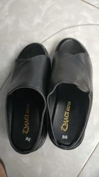 Product Review of DÉP DA CAO CẤP HỞ MŨI CAO 7CM Nữ DéP Shoes from p**n 0