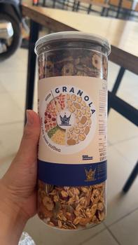 Product Review of vuayenmach Ngũ cốc granola Tiêu chuẩn hương Vani không đường dinh dưỡng Food Mật Ong Lon Organic Granola & Oatmeal Breakfast Cereal lọ óc chó Thức Ăn Hạt Ngũ Cốc from n**4 0
