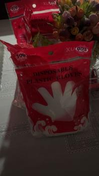 Product Review of ถุงมือพลาสติกใส ( 1 ห่อ มี 100 ชิ้น) ถุงมือเอนกประสงค์ ใช้แล้วทิ้ง from u**3 0