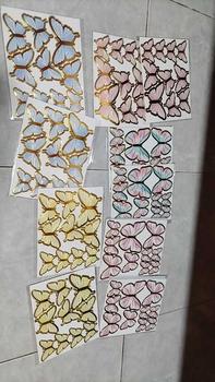 Product Review of Bronzing Smudged Butterfly paper decorations (bouquet, cake, card) from R** H**e A**s a** C**s 0