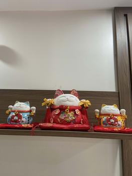 Product Review of 【Hot】 Hũ Tiết Kiệm Mèo Kèm Thảm Decor Decor Phòng Ống Heo Đựng Tiền Ống Tiết Kiệm from O**h ** 1