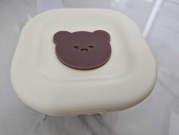 Product Review of ( Deal Kèm ) Hộp trữ đông thủy tinh đồ ăn dặm cho bé có vạch chia 180ml nắp silicon chống rò rỉ, Cốc nấu cơm nát cốc nấu cháo cho bé from P**2 (** B** B** 🥑** 0