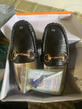 Product Review of ( T.ang 10c khẩu trang)  Giày Lười Da Mềm Dành Cho Bé Trai từ 1-9 tuổi Màu Nâu, Đen Kem from K**n 2