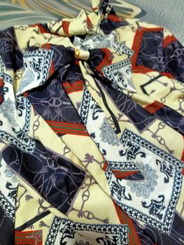 Product Review of ชุดเชิ้ตโบว์หน้าหลัง อก50“อก36-48“นิ้วใส่ได้คะ + กางเกงขาสั้น from t**7 1