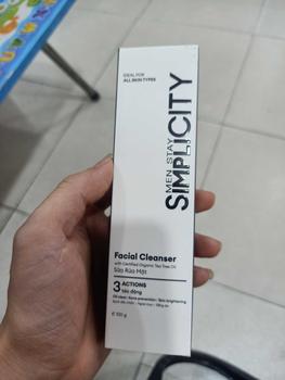 Product Review of Sữa rửa mặt cho nam Men Stay Simplicity Facial Cleanser 100g from Đ**h H**g 0