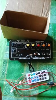 Product Review of จัดส่งจากกรุงเทพ 12V 24V 220V เพาเวอร์แอมป์บลูทูธ เพาเวอร์แอมป์ แอมจิ๋วบลูทูธ12v รถบลูทูธไฮไฟ BASS เพาเวอร์แอมป์สเตอริโอ 220 โวลต์เครื่องขยายเสียงดิจิตอล จัดส่งที่รวดเร็ว 12vแรงๆ เพาว์เวอร์แอม์ ขยายเสียง 5-12 นิ้ว 400w แอมป์บลูทูธ Bluetooth from t**1 1
