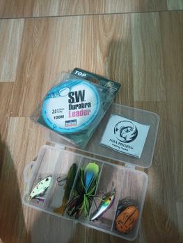 Product Review of Combo 5 Mồi Chuyên Lure Nhạy Cá + Tặng 2m Leader Noeby, 5 Khóa Lure, Hạt Trợ Lực Ném, Hạt Chặn, Hộp Đựng - Đi Câu Fishing Bắt Cá Câu Cá from T**i t** 2**1 H** ** 0