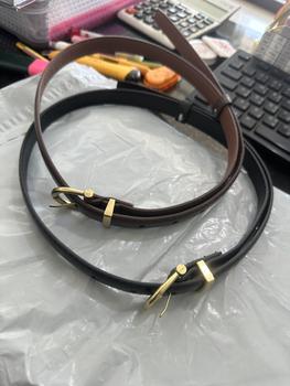 Product Review of Dahong เข็มขัด สไตล์เรียบง่าย เข็มขัดลำลอง สีพื้น สไตล์ลำลอง สำหรับผู้หญิง A152 from N**) 2