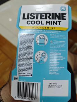 Product Review of [Combo 2 Xịt Thơm Miệng Listerine Coolmint Pocketmist 7.7ml from N**y 2