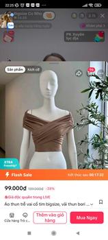 Product Review of Áo thun trễ vai cổ tim bigsize, vải thun borip co giản mềm mịn mát dành cho nữ chubby (60-95kg) A240 from T**6 0