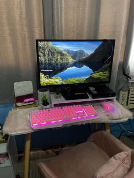 Product Review of Manila Stock Nordic Ins Dining Chair Makeup Chair Office Computer Chair Comfortable Flannel Chair from i**e 1