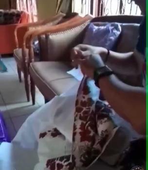 Product Review of setelan sarung & baju koko batik motif akhwan putih Katun Muslim Panjang Putih from N**a b**a 0