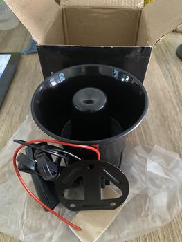 Product Review of ฮอร์น ไซเรน 4 เสียง 12V 30W มีเสียงยิง กล่องเสียงไซเรน ใช้มอเตอร์ไซค์ from @**น 3
