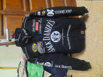 Product Review of Áo Khoác Jack Daniels Vải Kaki 3 Lớp, Có Trần Bông, Logo Hình Trên Áo Được Thiêu Menswear Nam Dài Tay Jacket Tay Dài from H** D**g 7**1 0