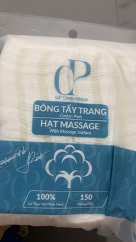 Product Review of Combo Bông Tẩy Trang Ép Định Hình Q.P Cosmétique Không Xơ Rách, Hạt Massage Sạch Sâu from N** t**h h** ** 0