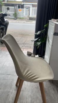 Product Review of Bọc Ghế Nhung, Phong Cách Eames, Vỏ Tích Hợp Không Tay Đàn Hồi, Bọc Ghế, Siêu Mềm, Thích Hợp Cho Ghế Ăn from T** T**o 0