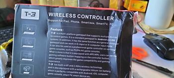 Product Review of T3 Wireless Game Controller Joystick Gamepad for phone PC Tablet TV Box Holder Accessories Android Console Device Mobile Smartphone Cable Connection from N**s 3