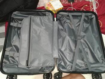 Product Review of suitcase luggage maleta small big travel luggage bag trolley luggage 20 inches traveling bags for luggage from @**࿐ ᥫ**️ 0