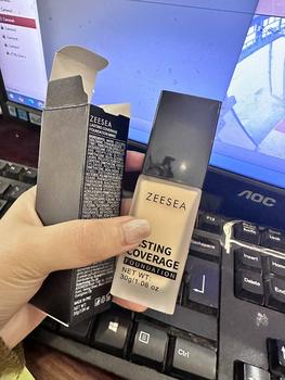 Product Review of (COD)Kem Nền Che Khuyết Điểm Lì Lâu Trôi, ZEESEA, Kiểm Soát Dầu, Không Thấm Nước, Hoàn Toàn Tự Nhiên, 30ml Cosmetic Nữ Mỹ Phẩm from B**o Đ**😐 1