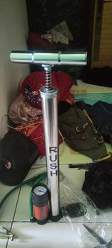 Product Review of Pompa Ban Tabung Meter Sepeda, Motor, Mobil Manual Hidrolik Lengkap Kompaan angin Kompa Tangan from E** p**t A** o** 0