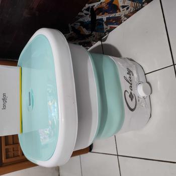 Product Review of SPEEDS Mesin Cuci Portabel Mesin Pengering Air Kecil Mini Washing Machine Dinamo Mesin Pencuci Pakaian 206-23 from F**i A**9 0