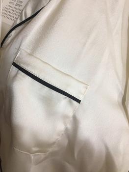 Product Review of Bộ Ngủ Pijama Nam Nữ Chất Lụa Satin Mềm Mịn Cao Cấp, Đồ Ngủ Cặp Đôi Sang Trọng, Đồ Mặc Nhà, Đồ Ngủ Nam Nữ Có Túi Áo, Quần Dài Có Túi, Đồ Ngủ Xinh Có Viền, Màu Trơn, Couple Men & Women dobo tay ngan  Sơ Mi Voi from i**u 1