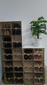 Product Review of 【ANTBOX】 Rak Sepatu 2Tingkat Transparan Kotak Sepatu Lipat Minimalis dari Akrilik untuk Penyimpanan Serbaguna Penyimpanan Lemari Sepatu Plastik Anti Debu dan Mudah Bongkar Pasang Kapasitas Besar 6Susun untuk Rumah dan Kantor Organizer Estetik dan Praktis! from D**a F**n 0