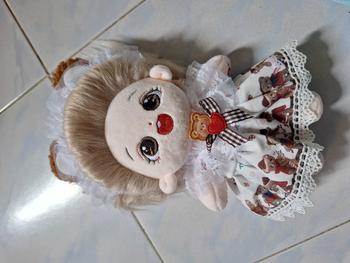 Product Review of ตุ๊กตาอิดโรด 20 ซม. วัสดุผ้าฝ้าย ไม่มีเสื้อผ้า ตุ๊กตาดาว สไตล์ Kawaii ผมยาว เหมาะสำหรับแฟน ๆ ของสะสมหรือของขวัญ from T**🦋 0