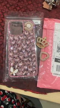 Product Review of เหมาะสำหรับผลไม้ 12 ผู้หญิง 11 น้ำหรูหรา iP13 เพชรอะคริลิคเคสโทรศัพท์ XR มงกุฎรักสร้างสรรค์ from K**s P**t 0