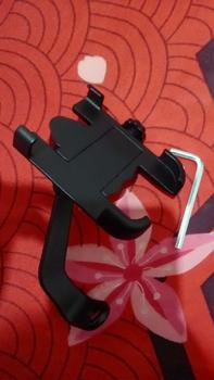 Product Review of Holder hp spion BESI penahan ponsel penyangga pencagak pegangan stand handphone di motor original kuat aman anti slip mudah di gunakan NB20 from n**3 0
